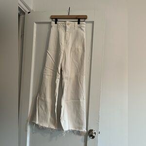 Zara Cream Pants The Marine Straight